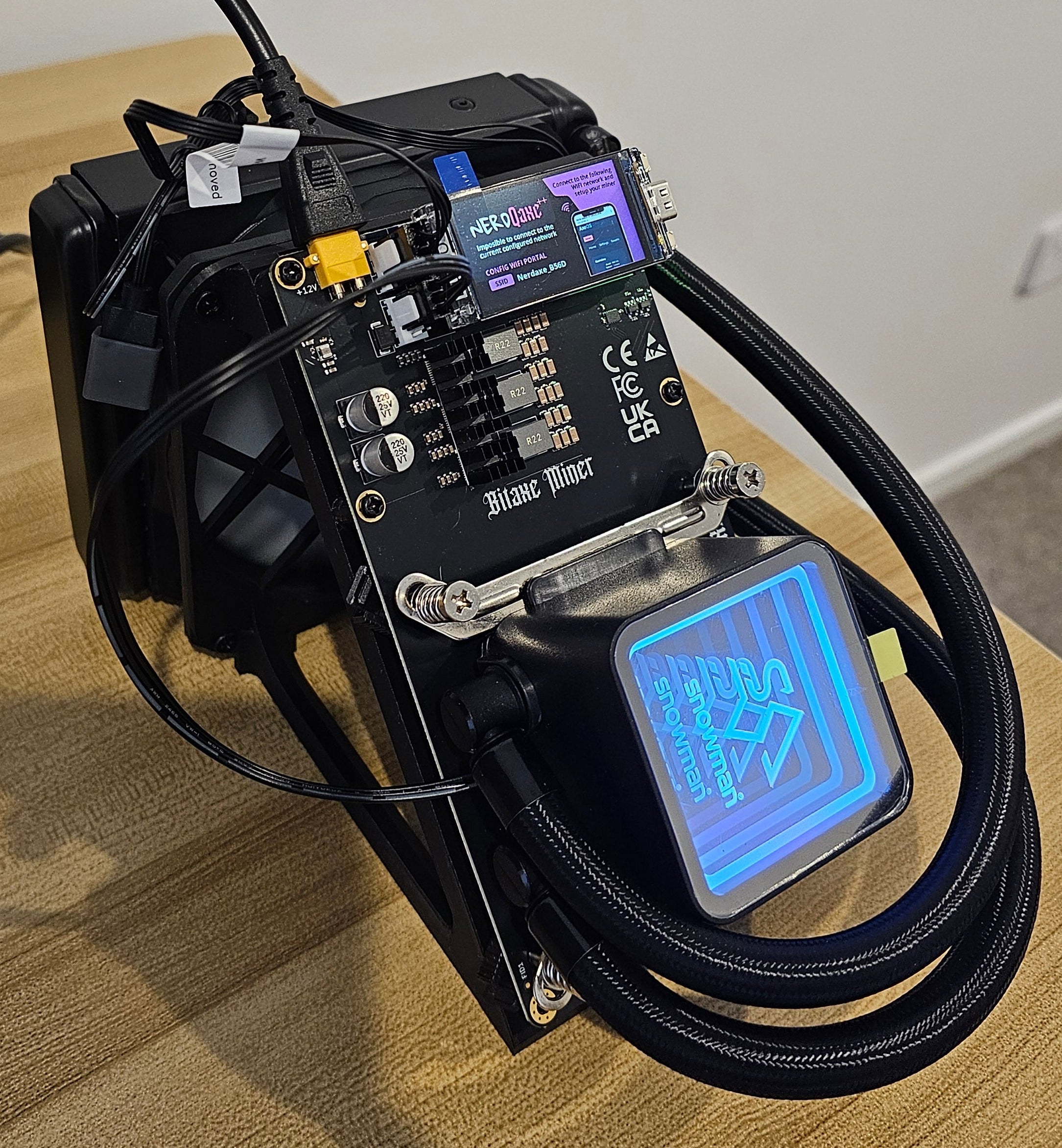 Bitaxe NerdQaxe++ Rev 6.1 6TH/s Hydra