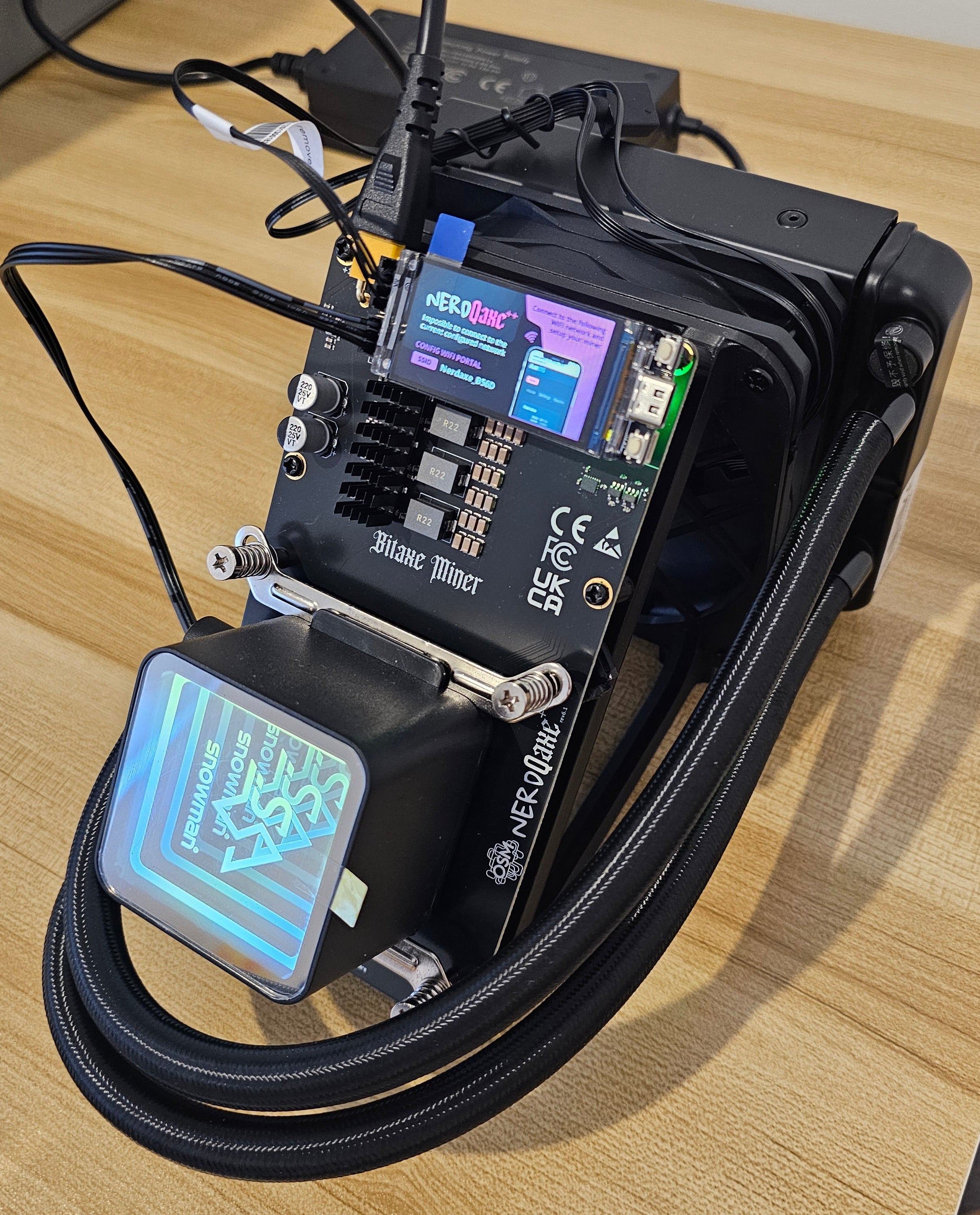 Bitaxe NerdQaxe++ Rev 6.1 6TH/s Hydra