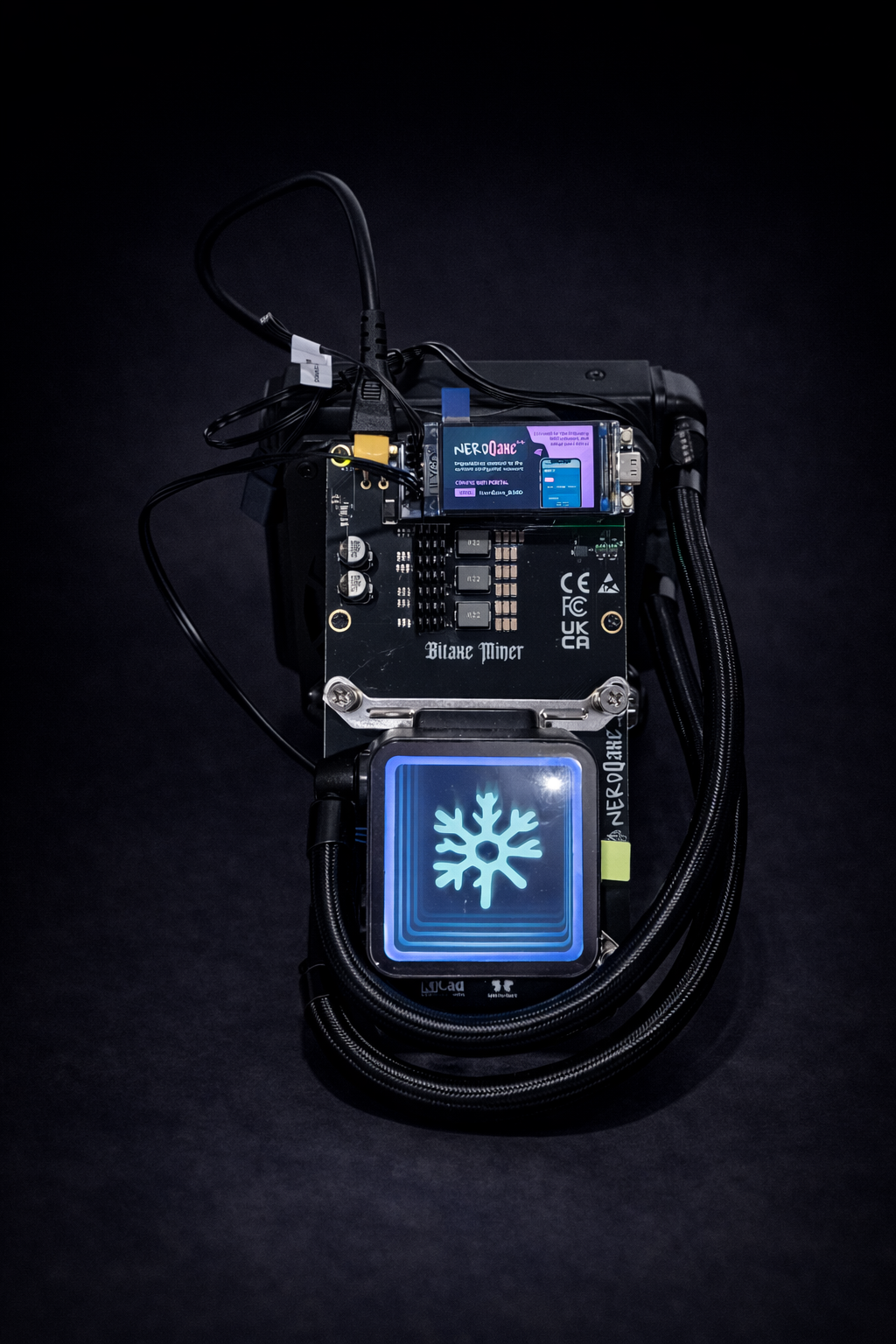 Bitaxe NerdQaxe++ Rev 6.1 6TH/s Hydra